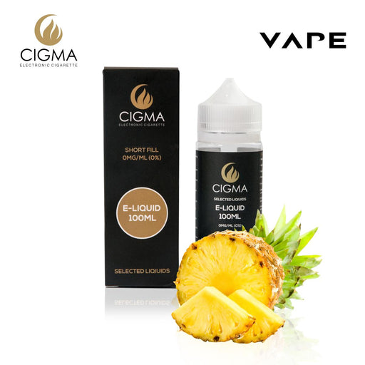 CIGMA | Ananas 100ml  E Flüssigkeit 0mg | Cigee