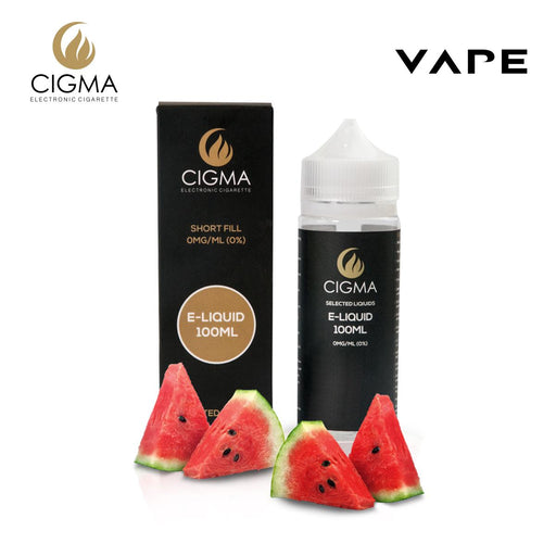 CIGMA | Wassermelone 100ml E Liquid 0mg | Cigee
