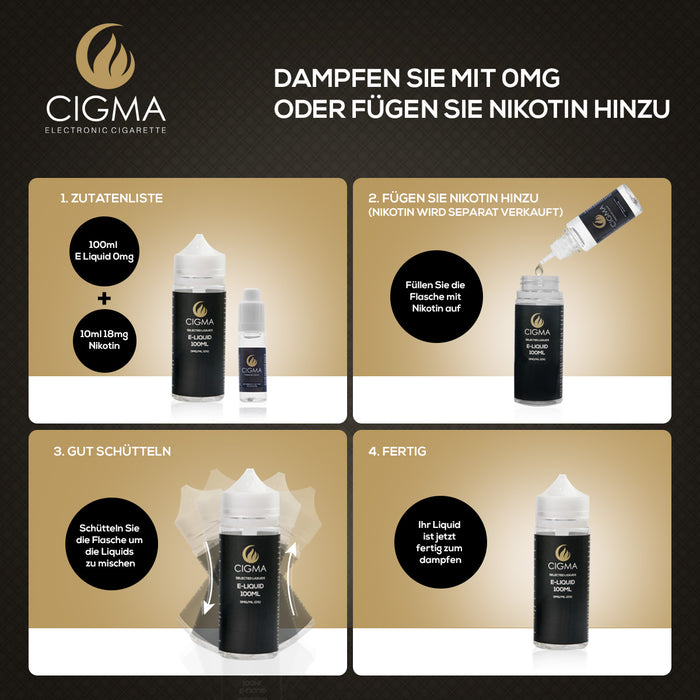 CIGMA Mango 100ml E Liquid 0mg | Cigee