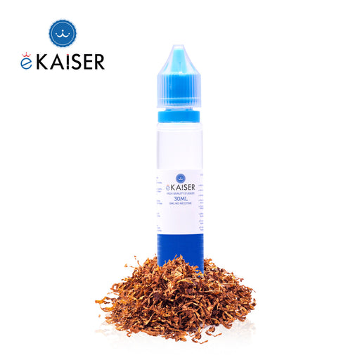 eKaiser Gold Tabak 30ml E Liquid 0mg | Shortfill Flasche