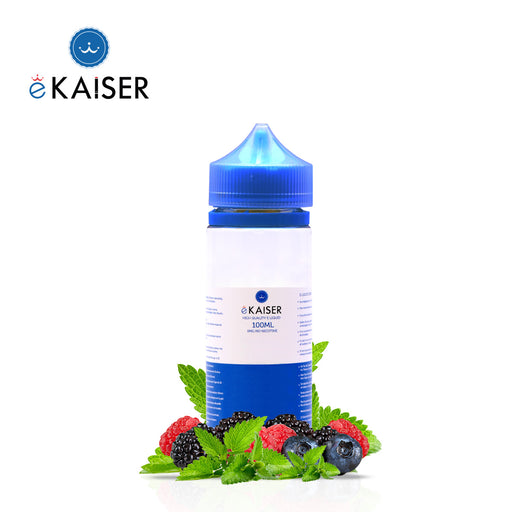 eKaiser Beere Minze 100ml E Liquid 0mg | Shortfill Flasche