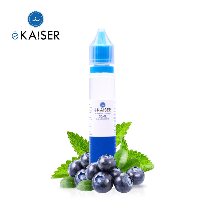 eKaiser Blaubeere Minze 30ml E Liquid 0mg | Shortfill Flasche |