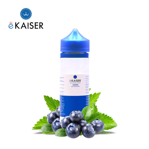 eKaiser Blaubeere Minze 100ml E Liquid 0mg | Shortfill Flasche