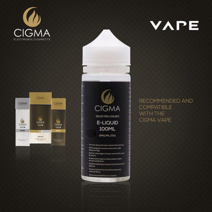 CIGMA Rosa Zitrone Ice 100ml E Liquid 0mg - Neue kurze Füllflaschen - Premium Qualitätsformel nur mit hochwertigen Zutaten - Hergestellt für elektronische Zigarette und E Shisha - Eliquid