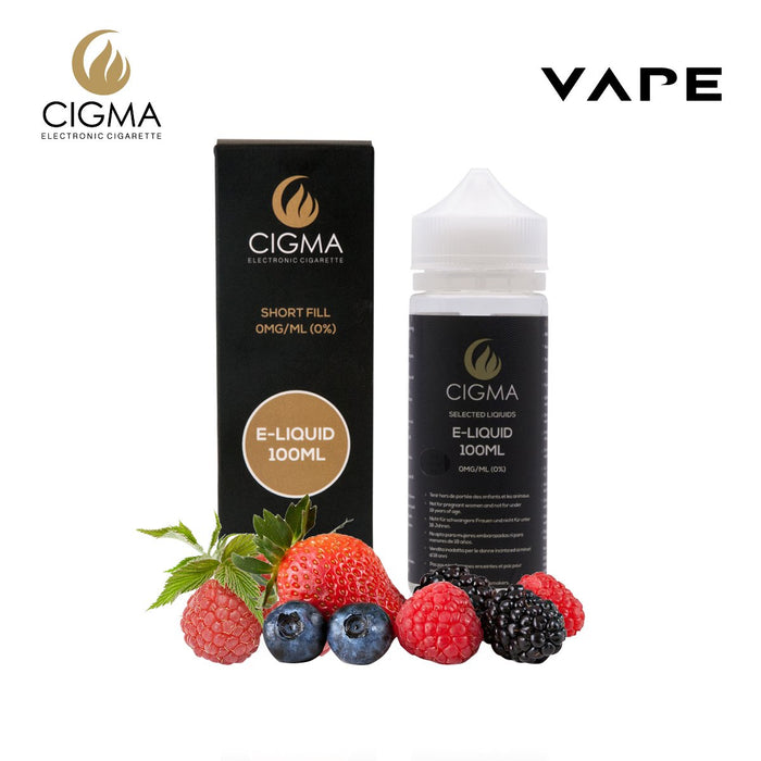 Cigma 100ml Berry Mix E Liquid 0mg | Cigee