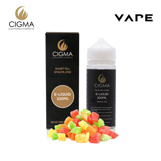 Cigma | Tutti Frutti 100ml  E Liquid 0mg | Cigee