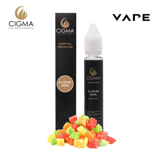 Cigma |  Tutti Frutti 30ml E Liquid 0mg | Cigee