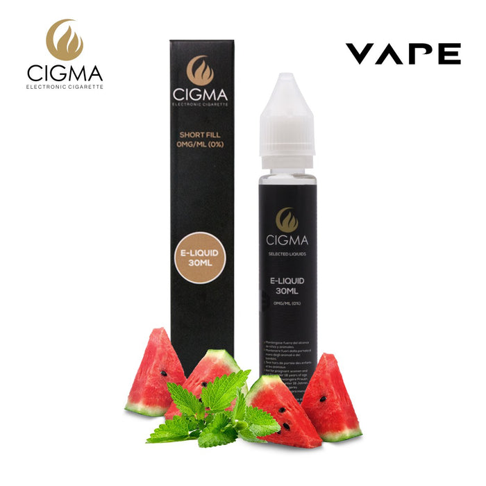Cigma | Wassermelone Minze 30ml E Liquid 0mg | Cigee