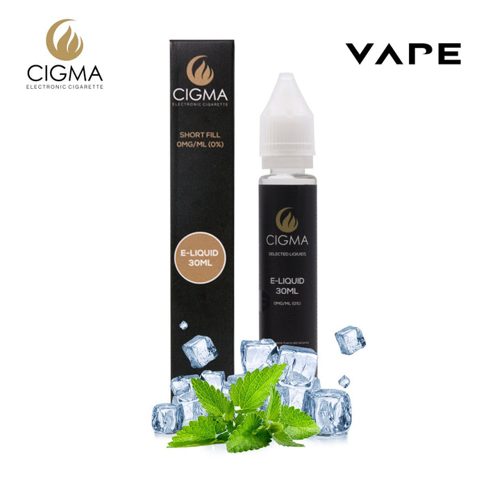 Cigma | Ice Mint 30ml  E Liquid 0mg | Cigee