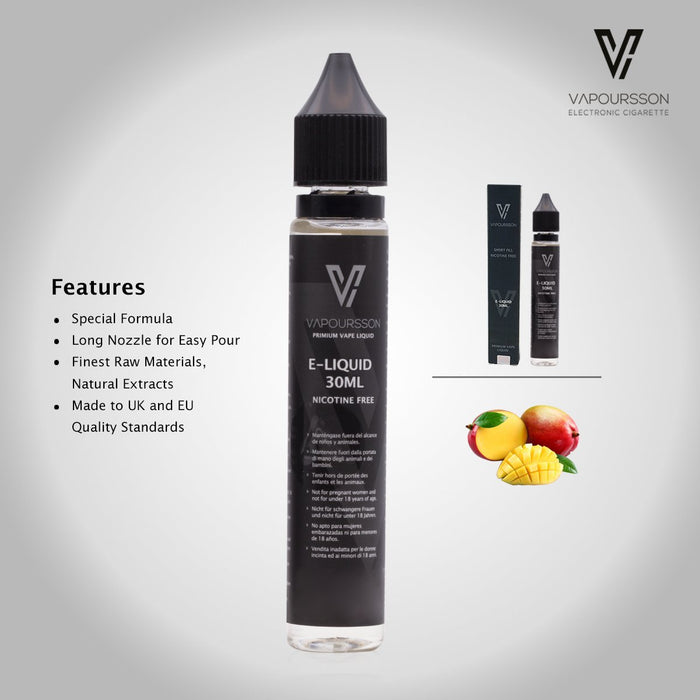 Vapoursson 30ml Mango & Pfirsich