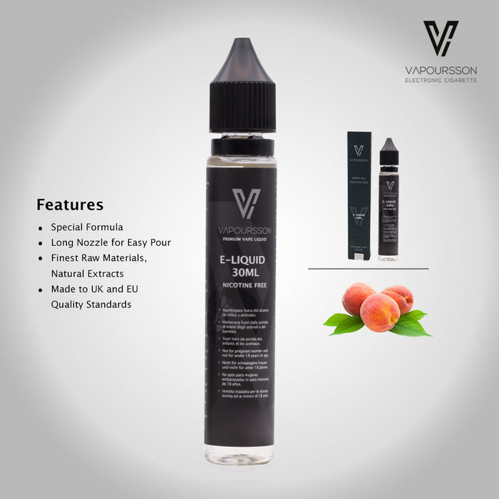 Vapoursson 30ml Saftiger Pfirsich