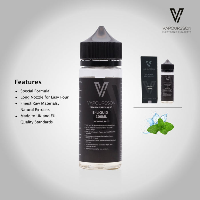 Vapoursson 100ml Strong Mint
