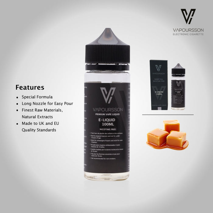 Vapoursson 100ml Karamell