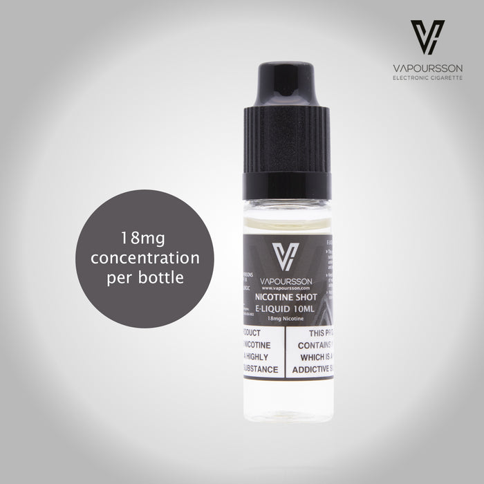 Vapoursson Nikotin Shot 10ml - 18mg