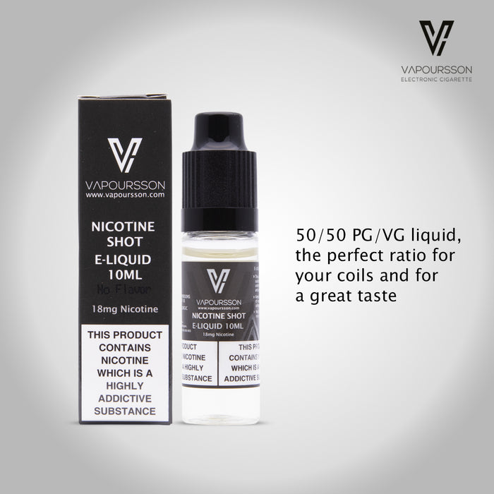 Vapoursson Nikotin Shot 10ml - 18mg