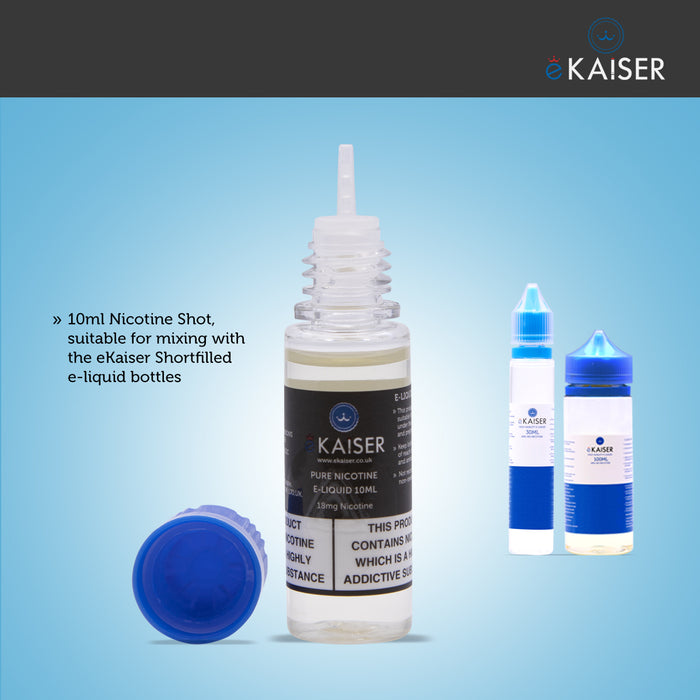 eKaiser | Nikotin Shot 10ml - 18mg | Cigee