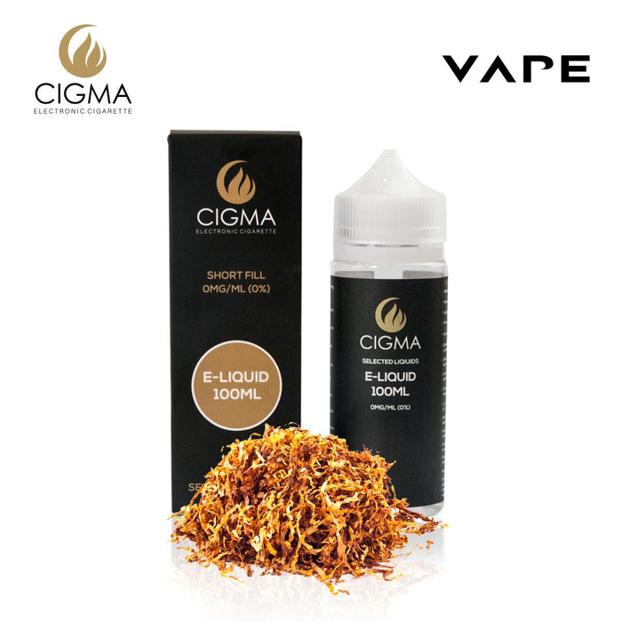 Cigma 100ml gold tobacco