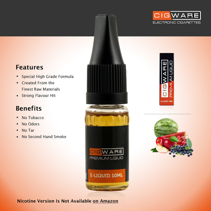 Cigware E liquid 10ml Flasche | Fruit Mix Flavour