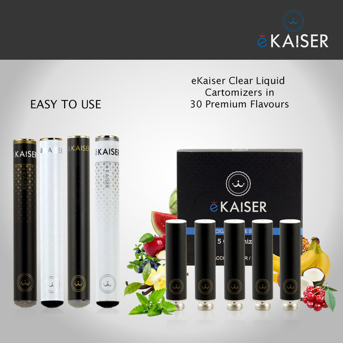 E Shisha E Liquid 5er Pack Black Cartomizer Sortenmischung Für eKaiser eShisha