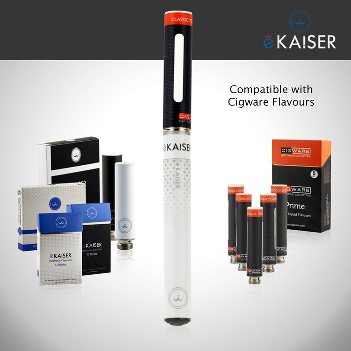 E Shisha E Liquid 5er Pack White Cartomizer E-Zigarette mit Wassermelonengeschmack für eKaiser Wiederaufladbare eShisha Zigarette