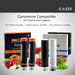 Country Tabak Flavour eKaiser 5er Pack Schwarze Cartomizer