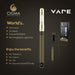 Cigma Vape Slim Schwarz Starter Set 10ml Liquid | Cigee