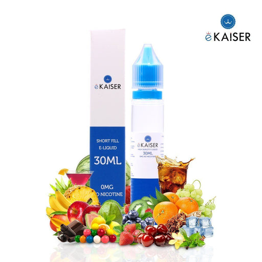 eKaiser Vanille 30ml E Liquid 0mg | Shortfill Flasche |