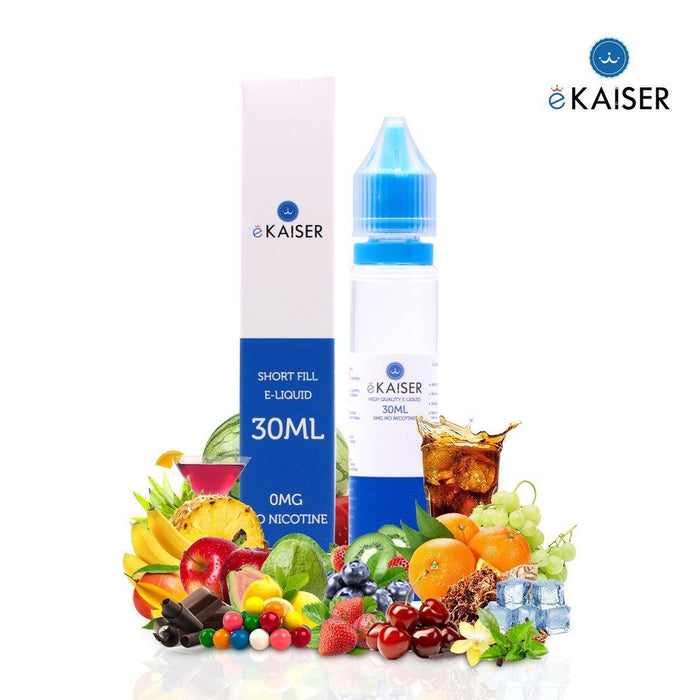 eKaiser Tabak 30ml E Liquid 0mg | Shortfill Flasche |