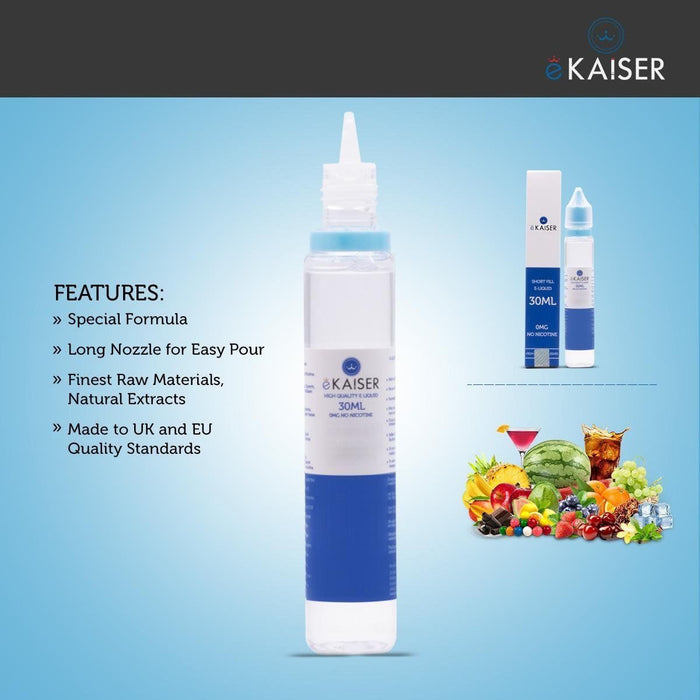 eKaiser Erdbeere 30ml E Liquid 0mg | Shortfill Flasche |